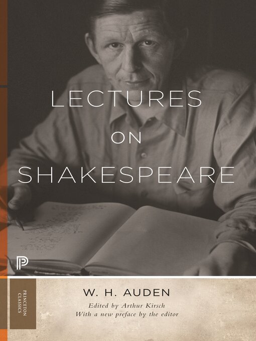 Title details for Lectures on Shakespeare by W. H. Auden - Available